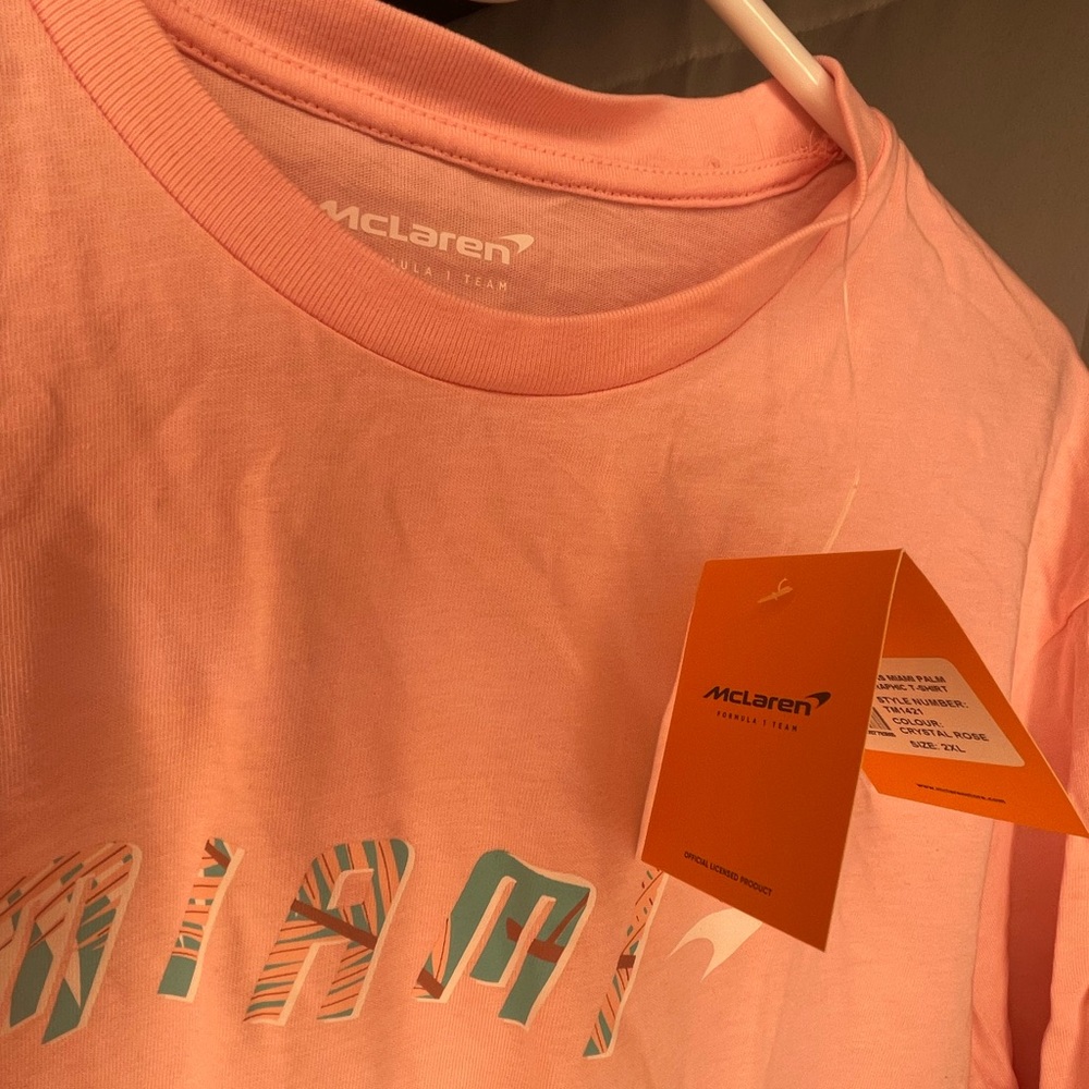 McLaren Pink Miami T-Shirt